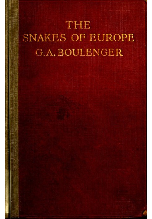 The Snakes of Europe