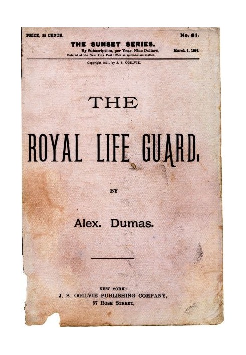 The Royal Life Guard; or, the flight of the royal family. A historical romance of the suppression of the French monarchy