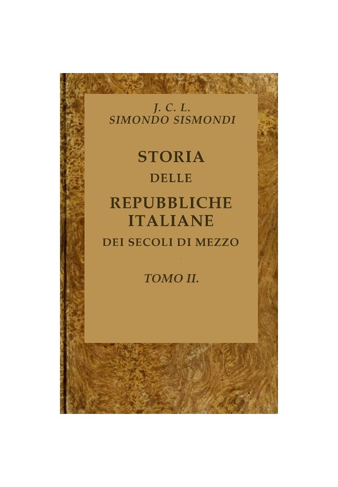 History of the Italian republics of the middle centuries, see 02 (of 16)