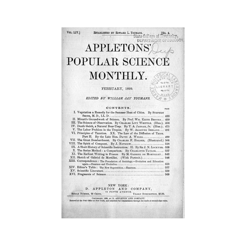 Appletons' Popular Science...