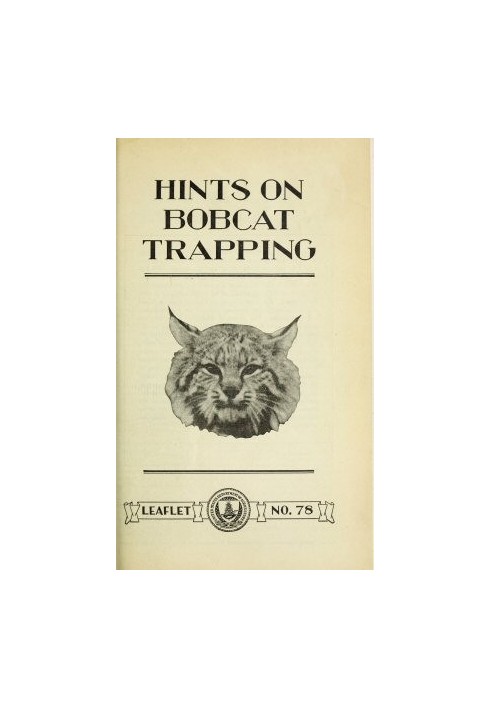 Hints on Bobcat Trapping