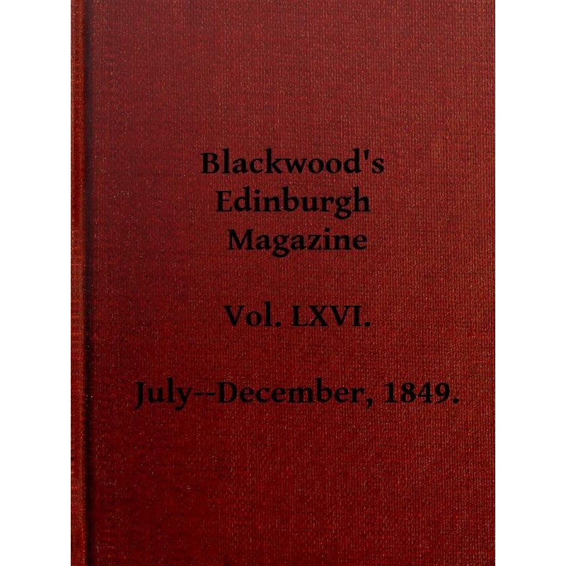 Blackwood's Edinburgh...