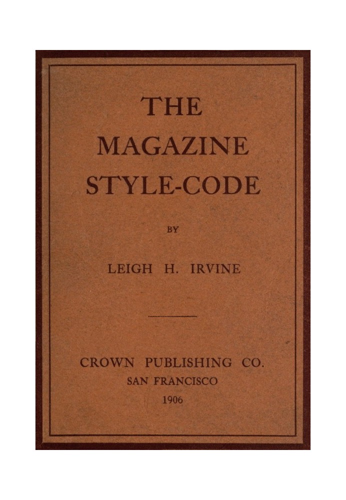 The Magazine Style-Code