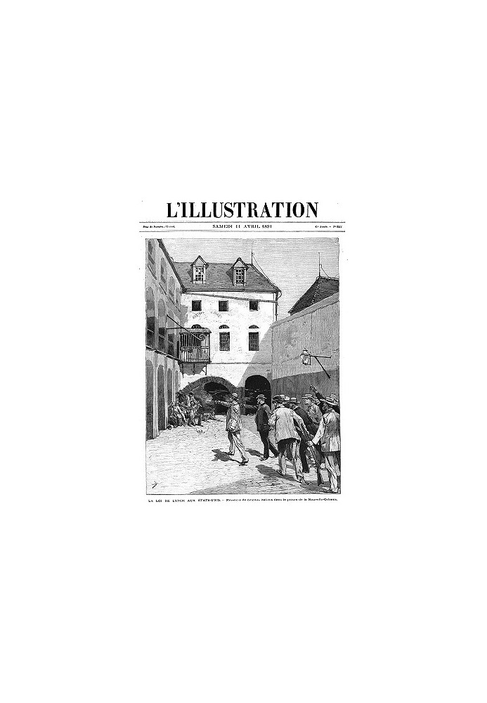 L'Illustration, № 2511, 11 апреля 1891 г.