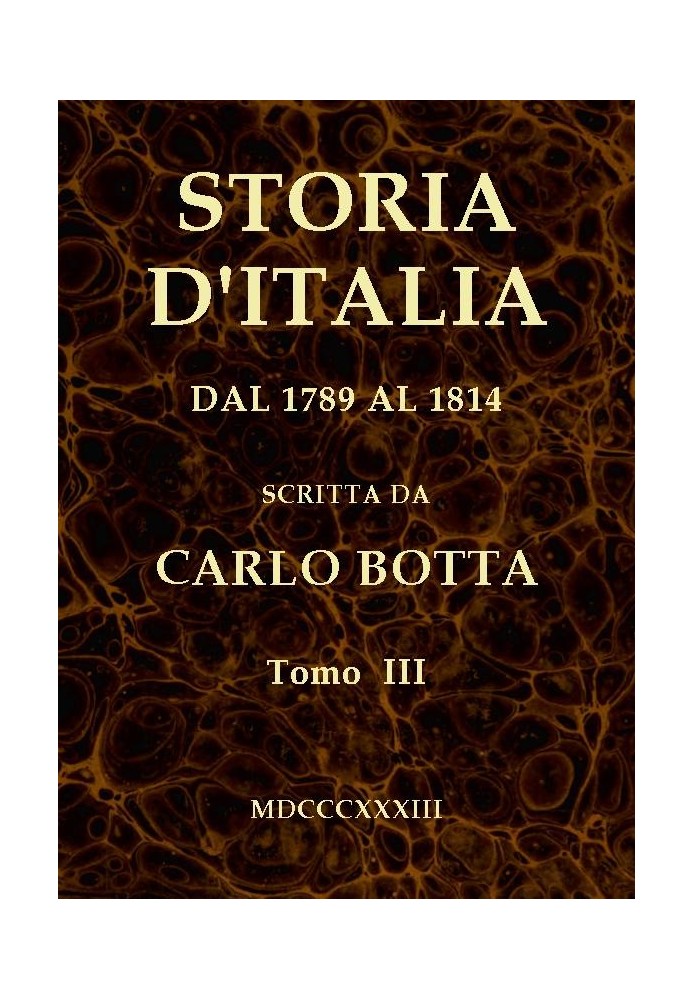 History of Italy from 1789 to 1814, volume III