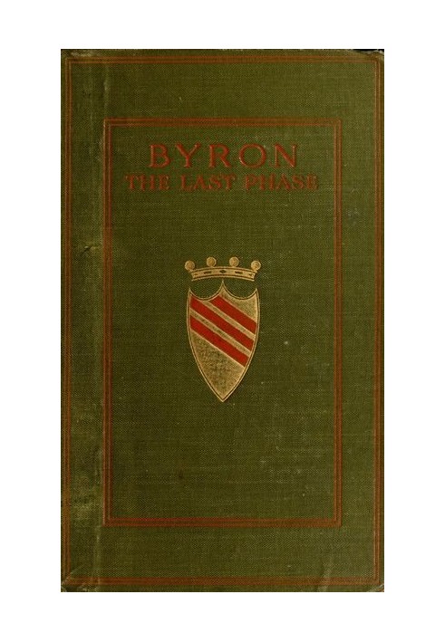 Byron: The Last Phase