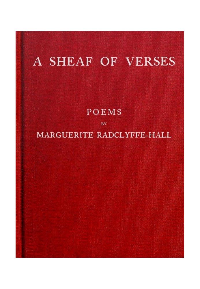 A Sheaf of Verses: Poems