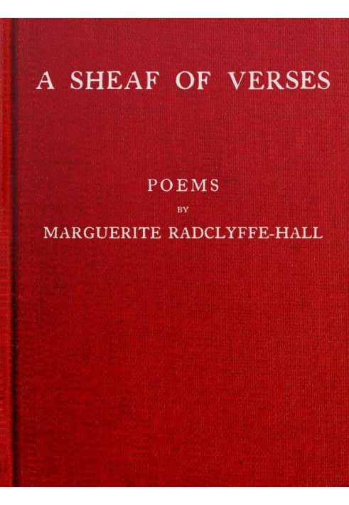 A Sheaf of Verses: Poems