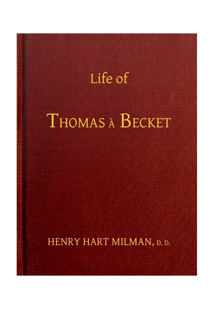 Life of Thomas à Becket