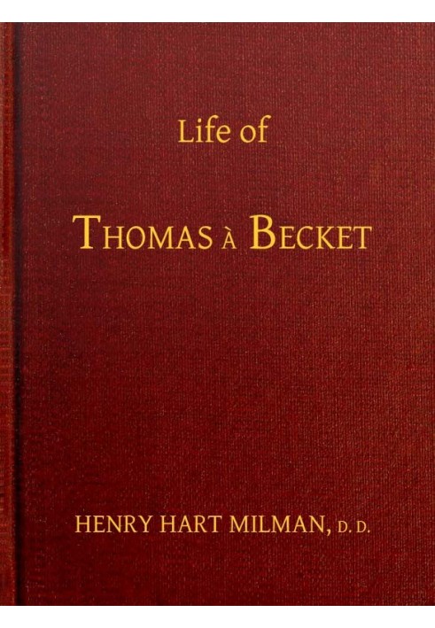 Life of Thomas à Becket