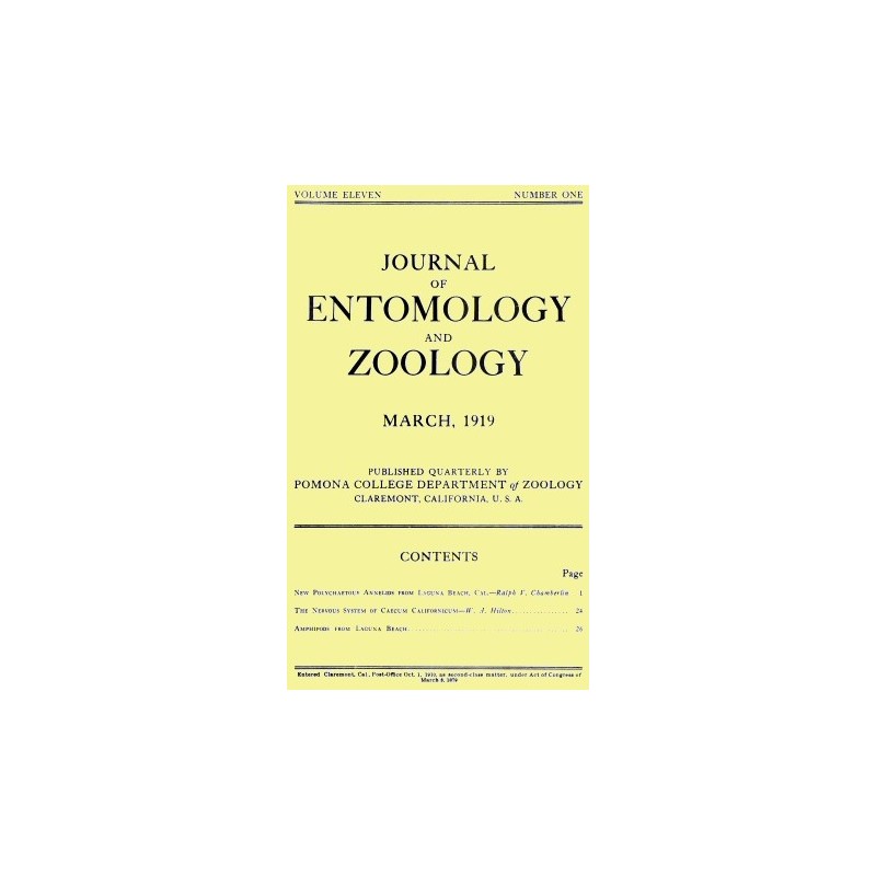 Journal of Entomology and...