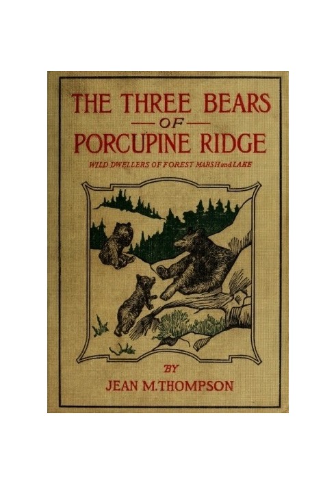 The Three Bears of Porcupine Ridge