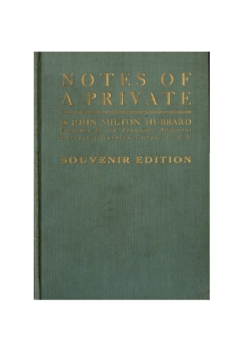 Notes of a Private