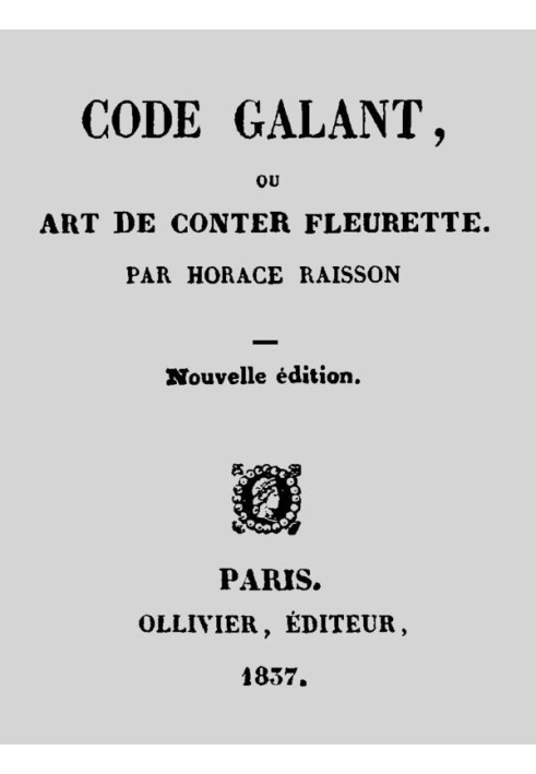 Gallant Code, or, Art of Fleurette Storytelling