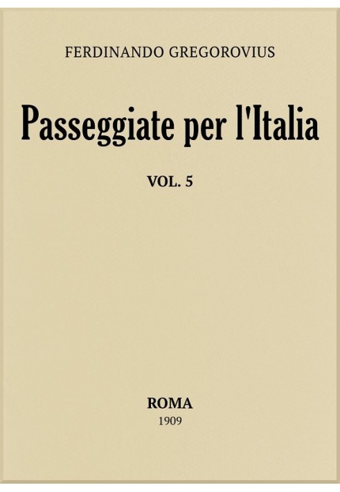 Прогулки по Италии, т. 5
