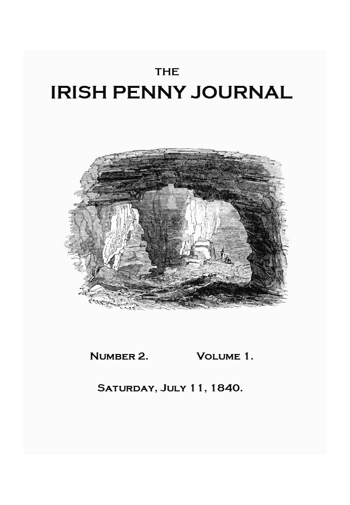 The Irish Penny Journal, Vol. 1 № 02, 11 липня 1840 р