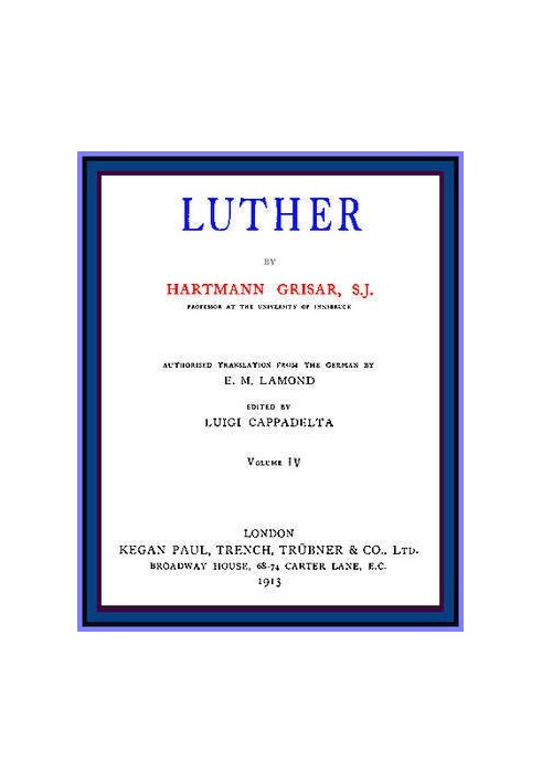 Luther, vol. 4 of 6