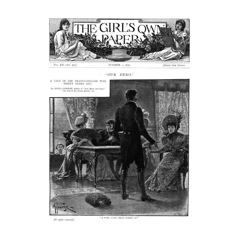 Собственная газета девушки,...