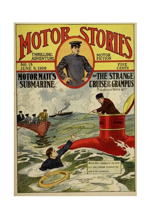 Motor Matt's Submarine; or, The Strange Cruise of the Grampus