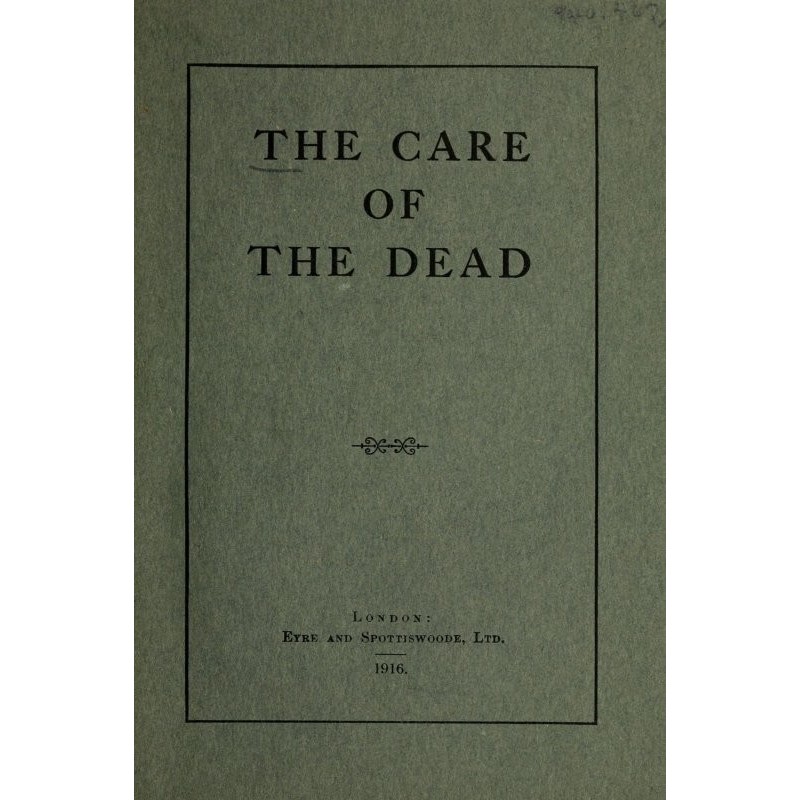 Уход за мертвыми