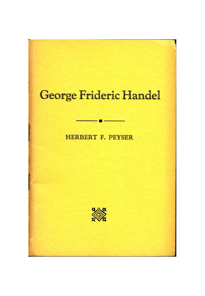 George Frideric Handel