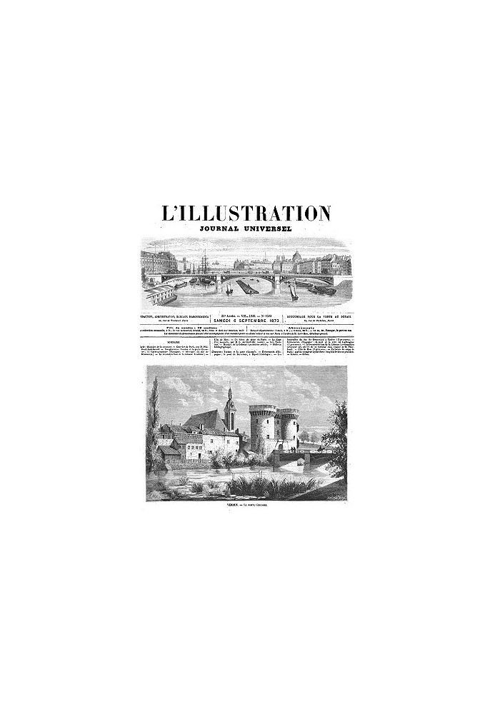 L'Illustration, № 1593, 6 вересня 1873 р