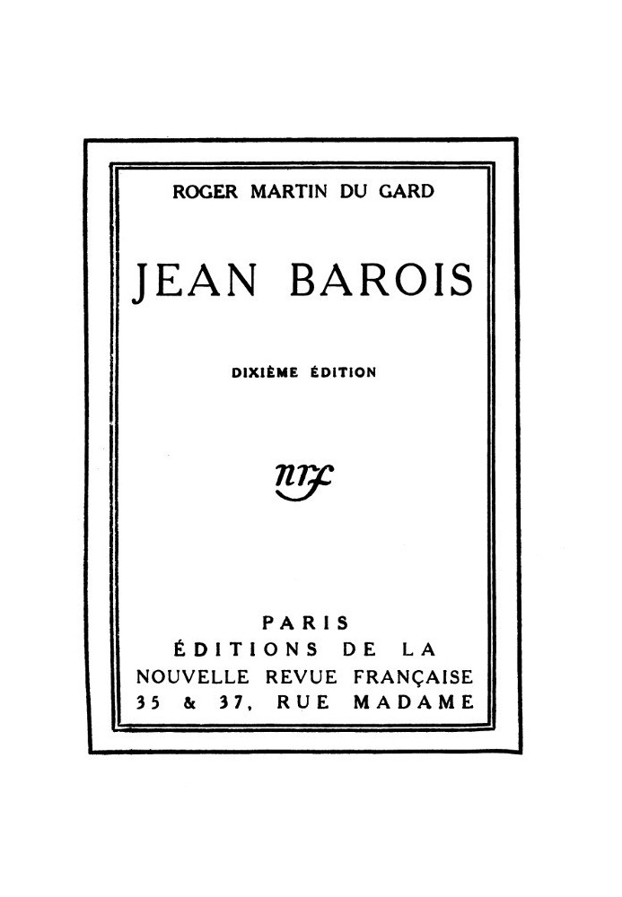 Jean Barois