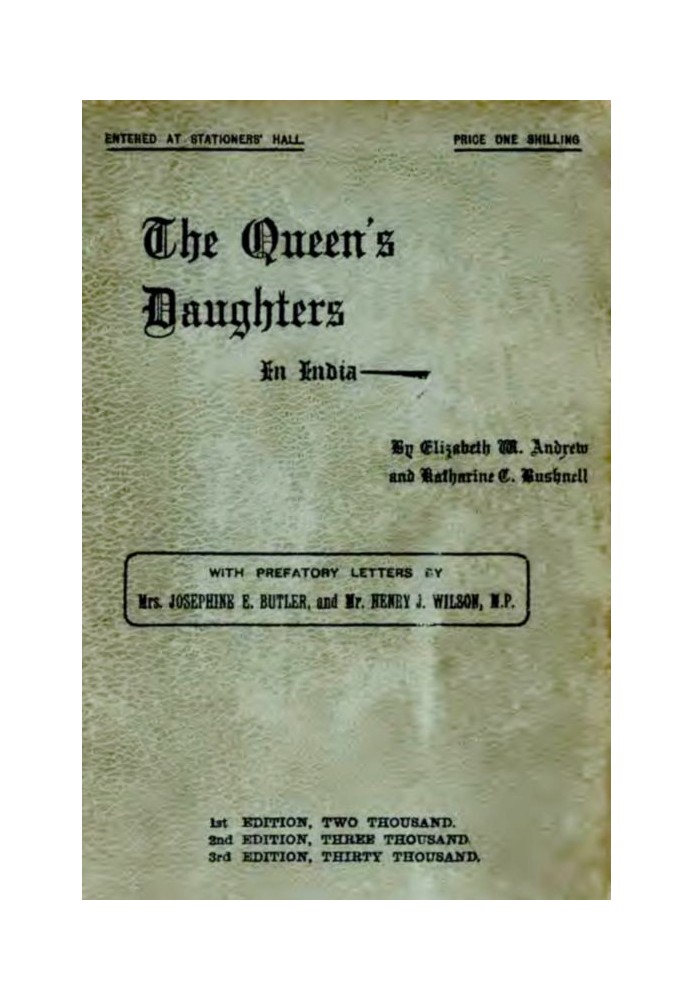 The Queen's Daughters in India