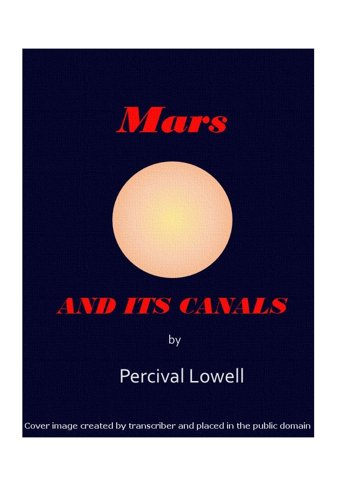 Mars and Its Canals