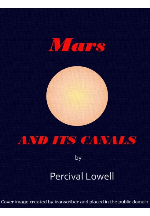 Mars and Its Canals