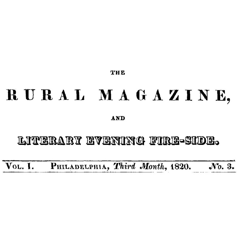 The Rural Magazine, and...