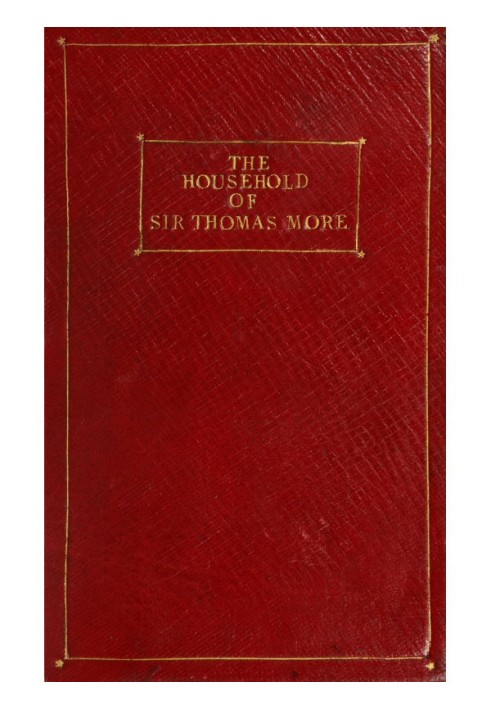 The Household of Sir Thomas More