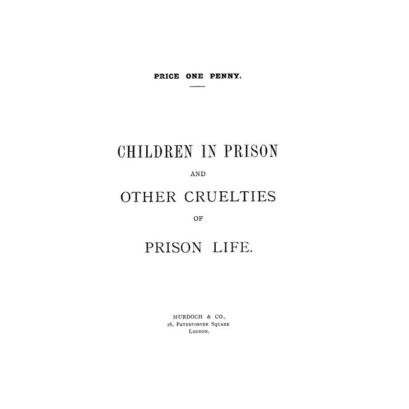 Children in Prison and...
