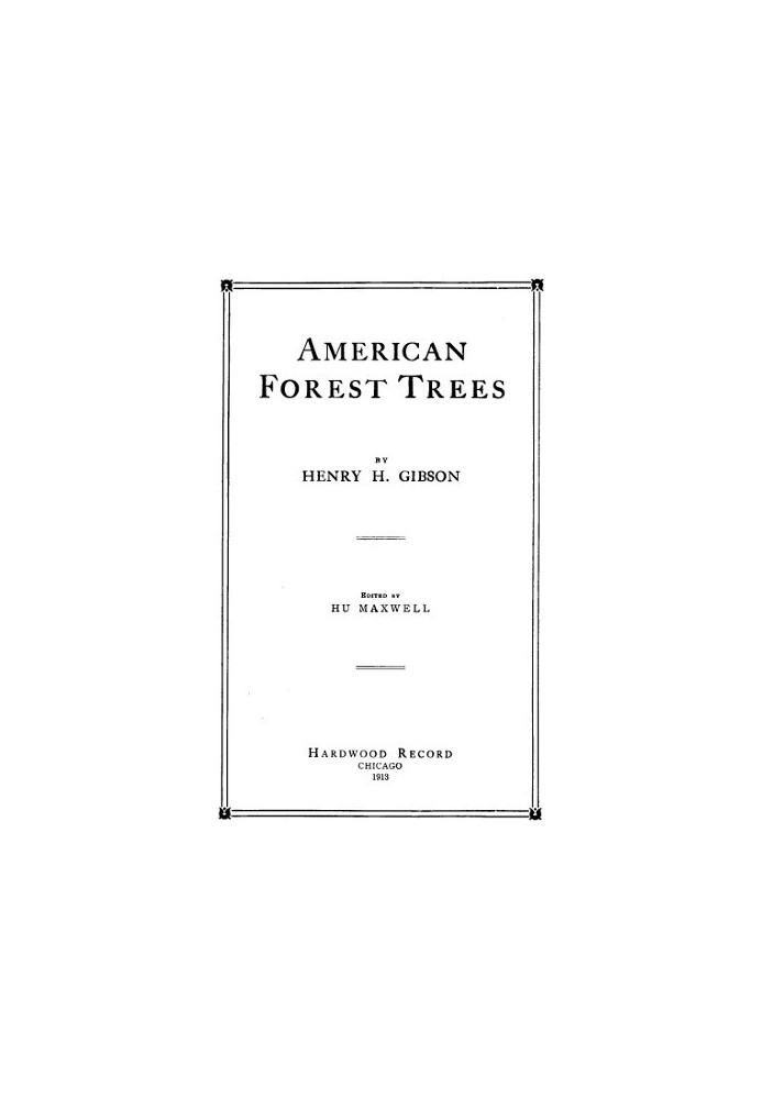 American Forest Trees