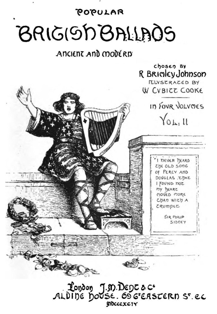 Популярные британские баллады, древние и современные, Том. 2 (из 4)