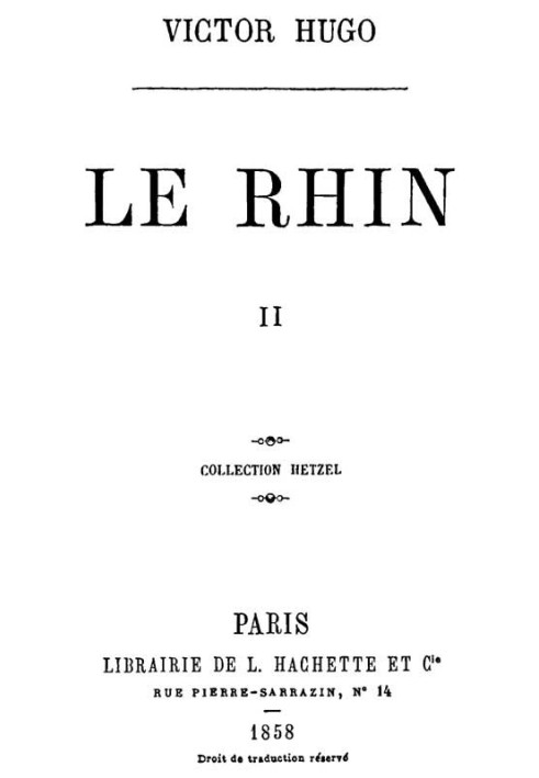 The Rhine, Volume II