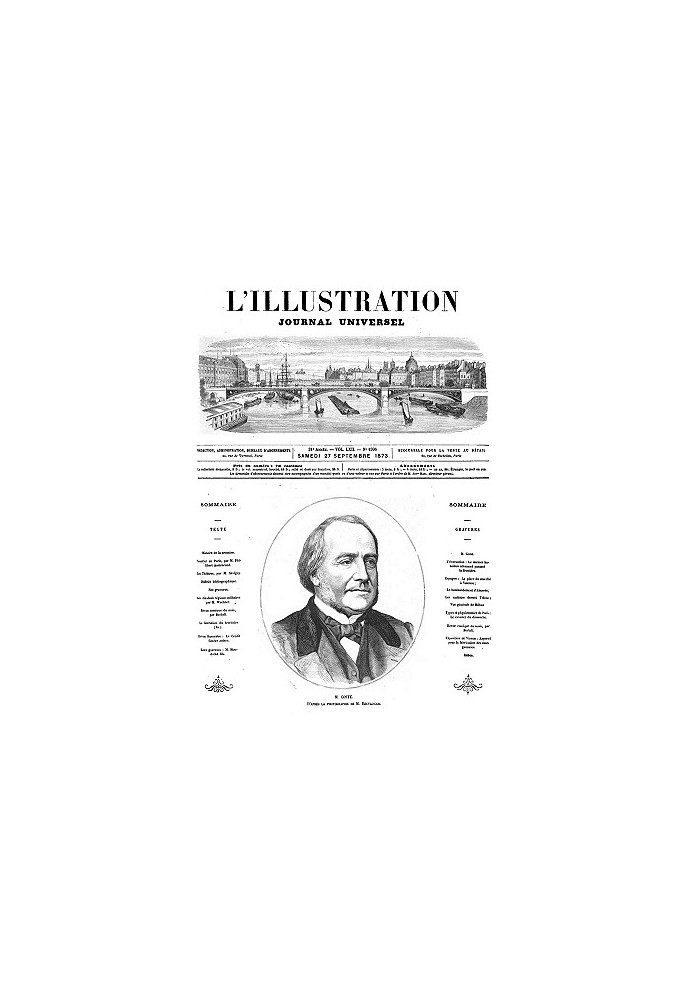 L'Illustration, № 1596, 27 сентября 1873 г.