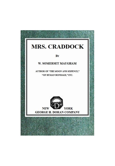 Mrs. Craddock