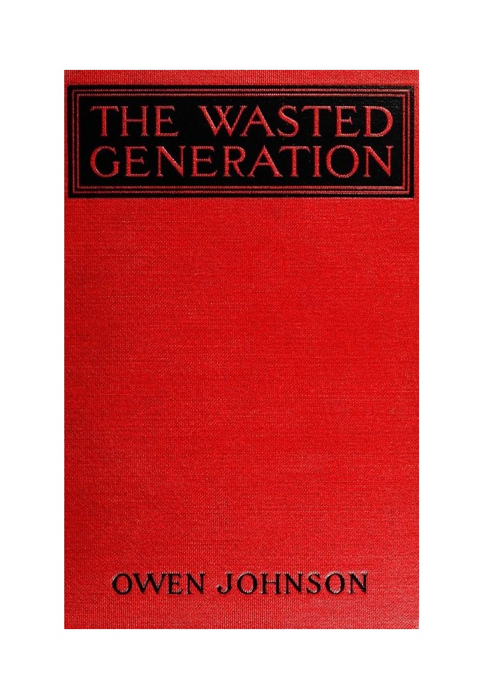 The Wasted Generation