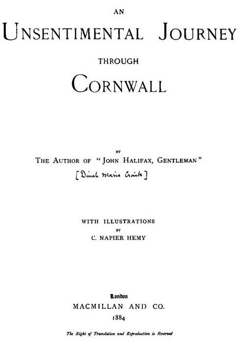 An Unsentimental Journey through Cornwall