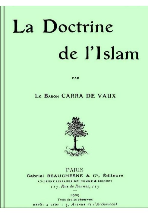 The doctrine of Islam