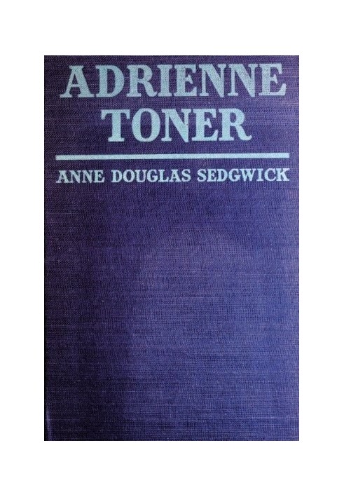 Adrienne Toner: A Novel