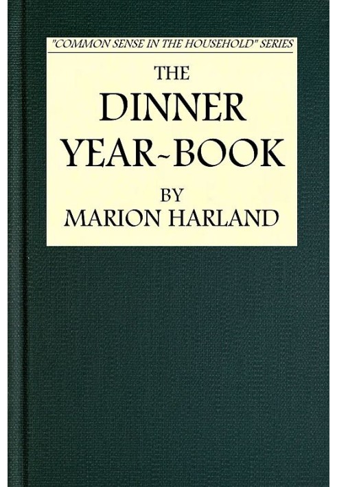 The Dinner Year-Book