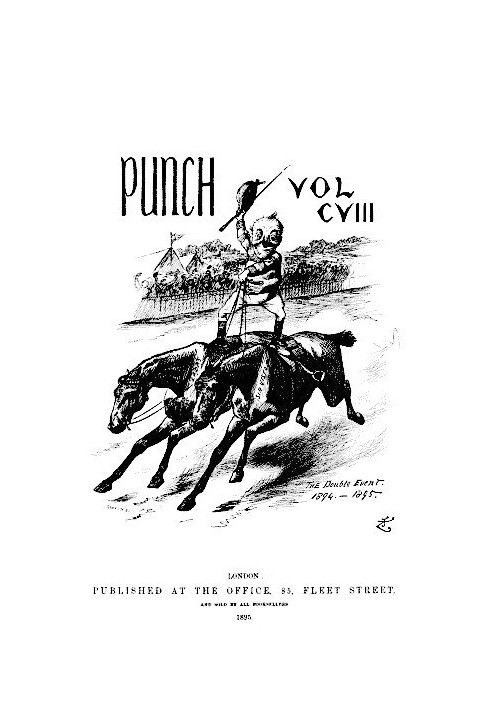 Панч, або Лондонський чаріварі, 5 січня 1895 року