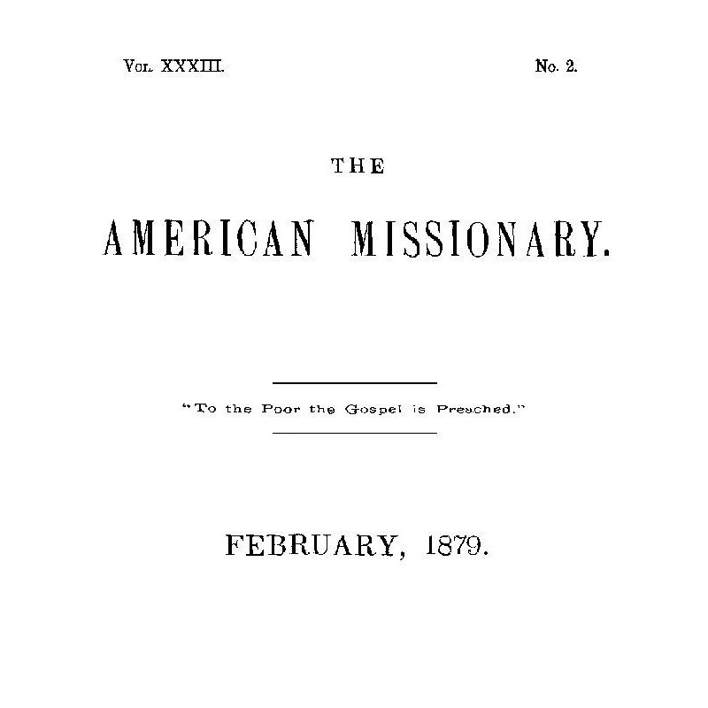 The American Missionary —...