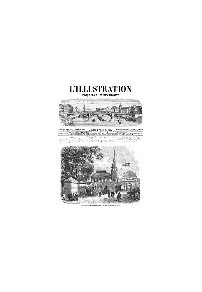 L'Illustration, No. 1584, July 5, 1873