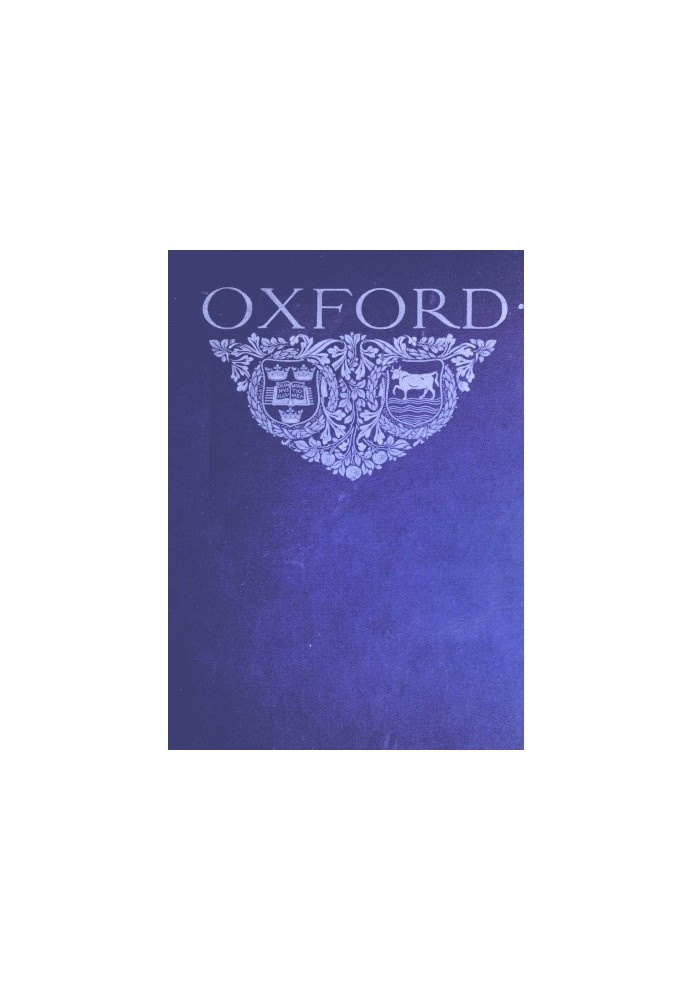 Oxford and Its Story