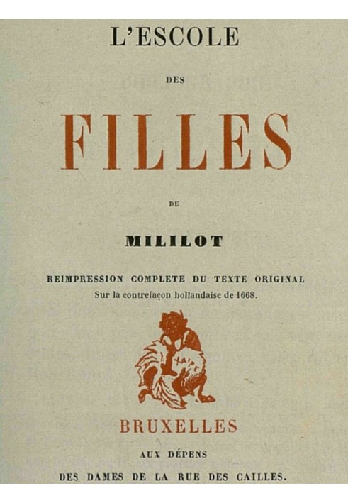 The School for Girls complete reprint of the original text on the Dutch counterfeiting of 1668