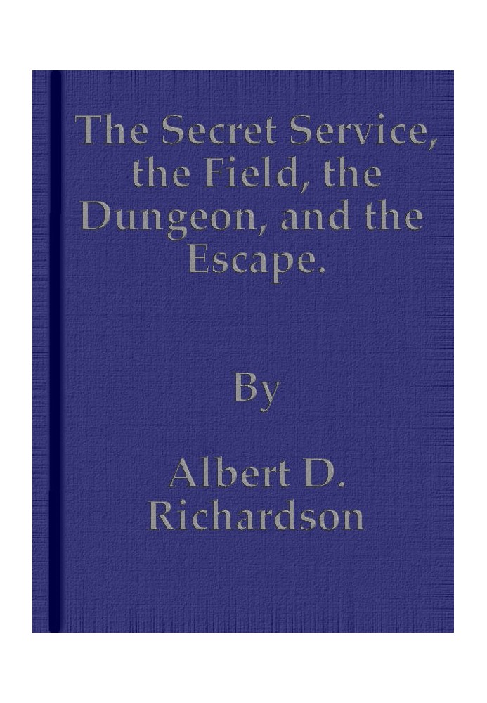 The Secret Service, the Field, the Dungeon, and the Escape