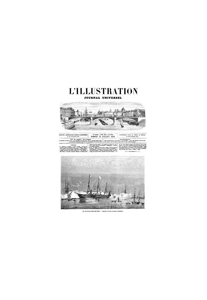 L'Illustration, № 1585, 12 липня 1873 р